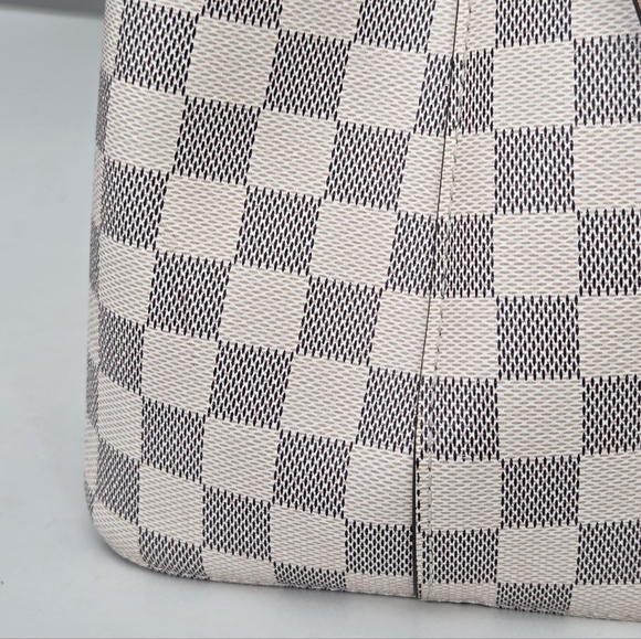 RARE AUTHENTIC LOUIS VUITTON NEONOE MM DAMIER AZUR ROSE BAG - Picture 15 of 15